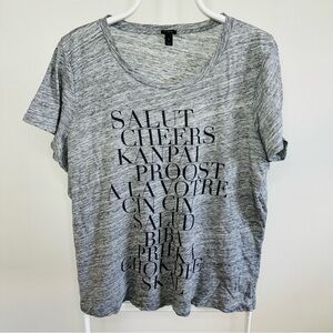 JCREW Cheers T Shirt